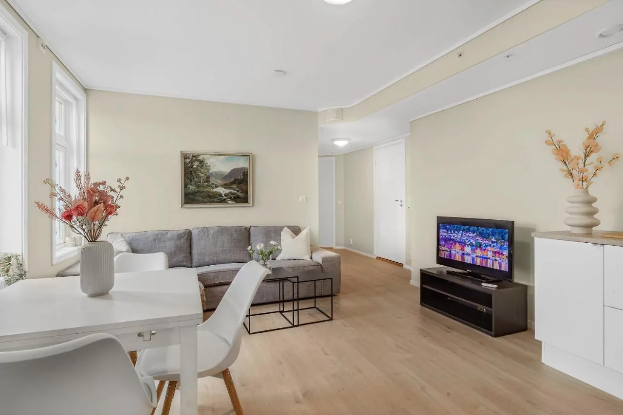 Contemporary City-Apartement With Views Of The Dock! 베르겐